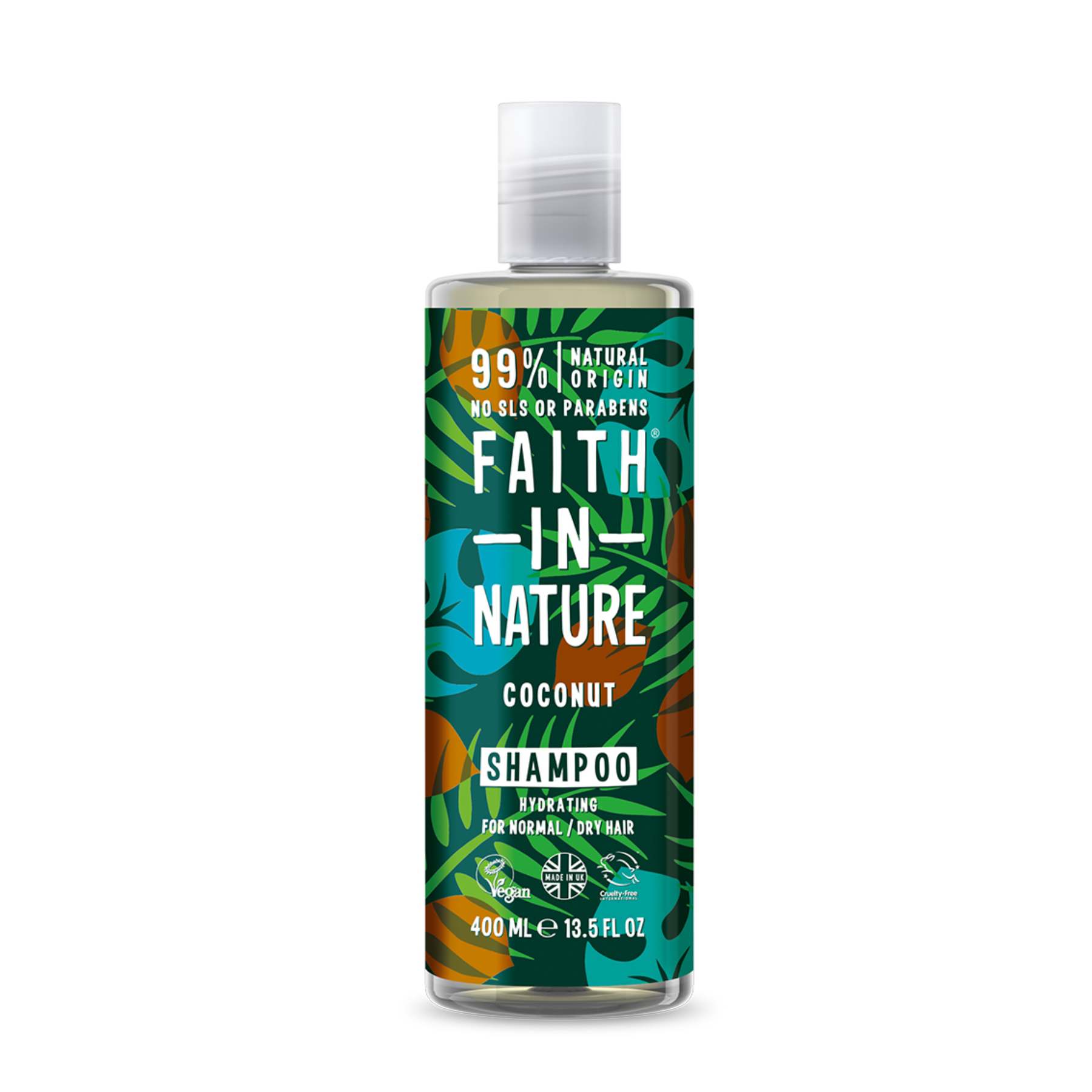 Shop Faith in Nature Coconut Shampoo 400 ml | Hair Damage on Sublime Life. Restorative shampoo to repair hair damage