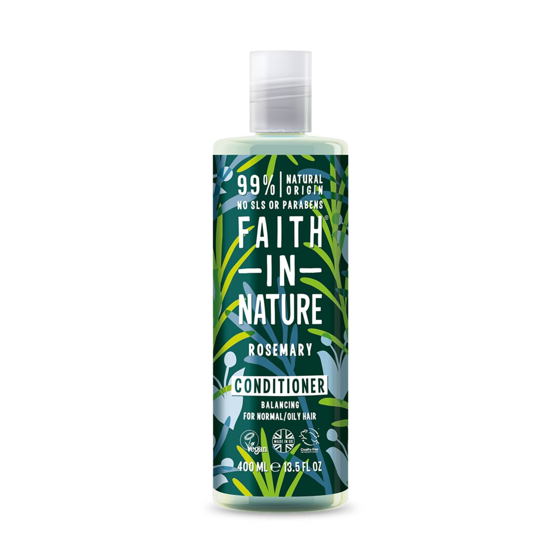  Shop Faith In Nature Rosemary Conditioner 400 ml | Volumizing on Sublime Life. Boosts Volume and Growth