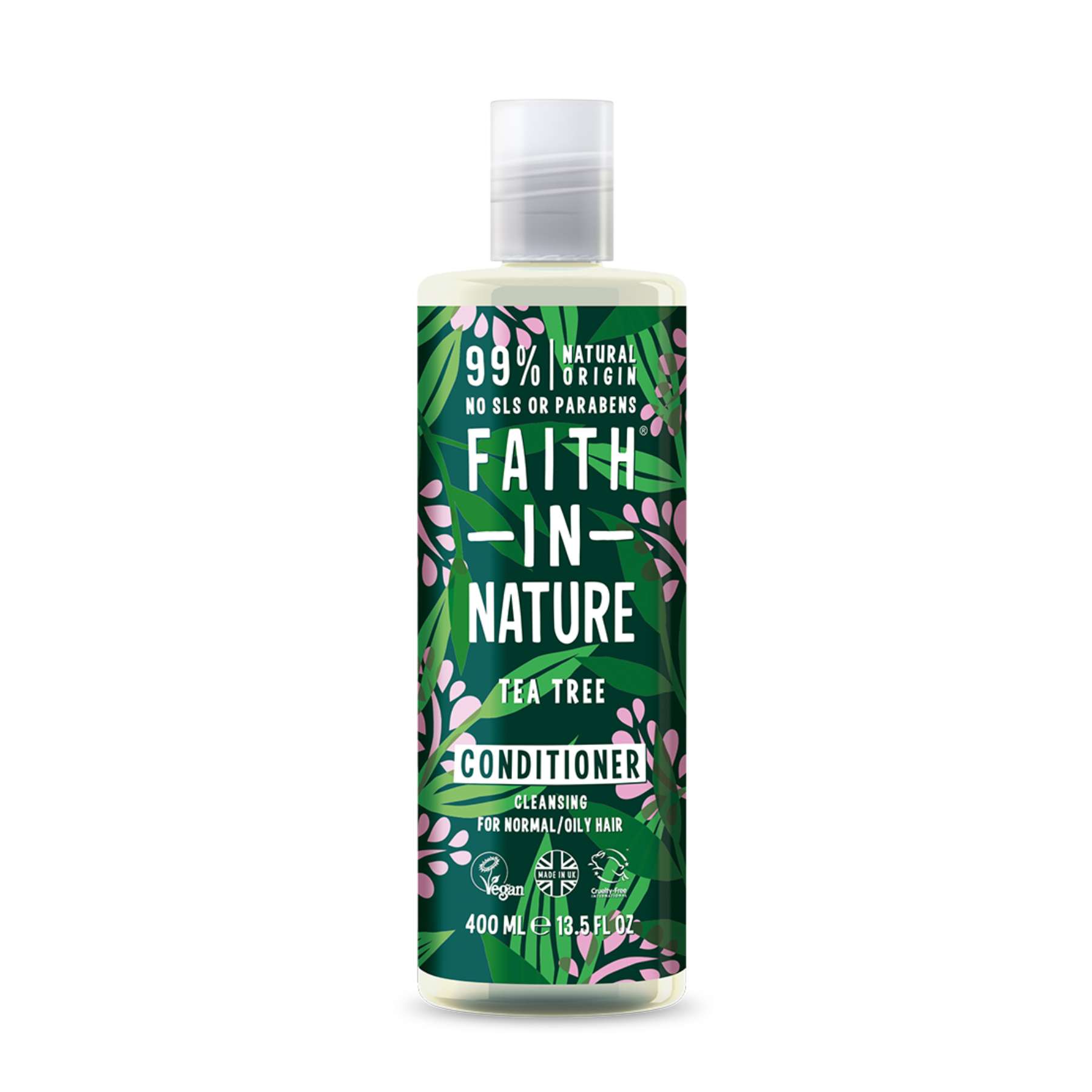  Shop Faith In Nature Tea Tree Conditioner 400 ml | Oily Scalp on Sublime Life. Fights Greasy Scalp. Suitable for Normal to Oily Hair