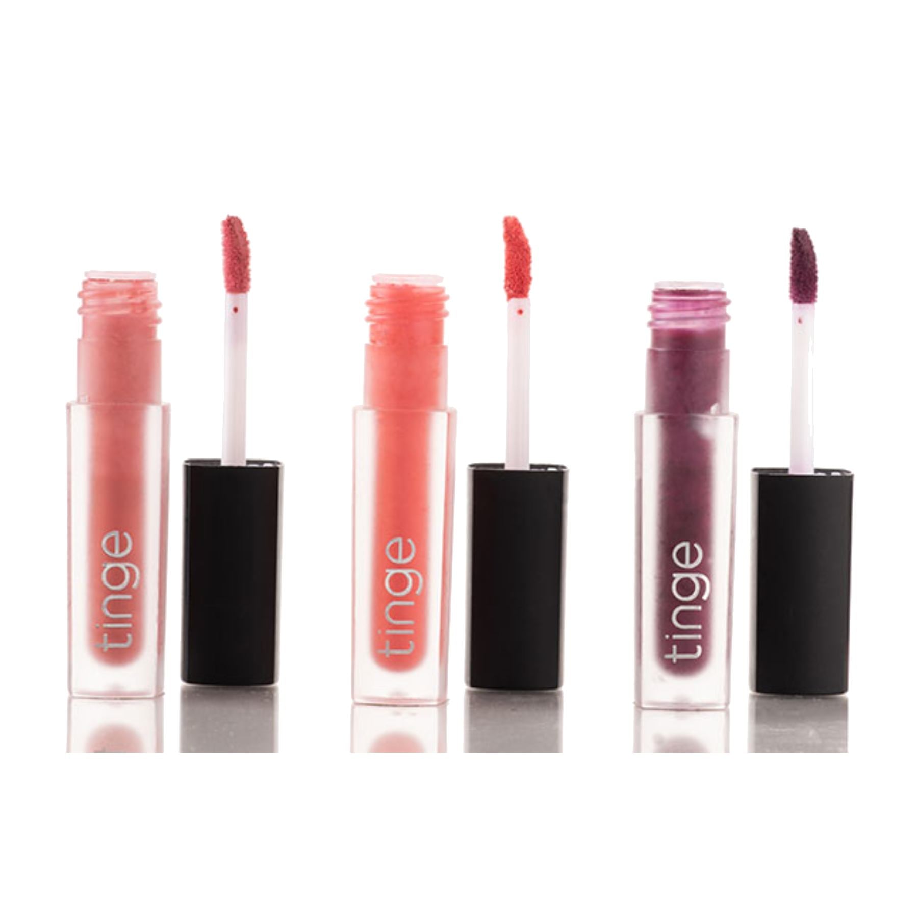 Shop Hear My Voice Liquid Lipstick-Set of 3 from Tinge on SublimeLife.in. Best for a very matte look.