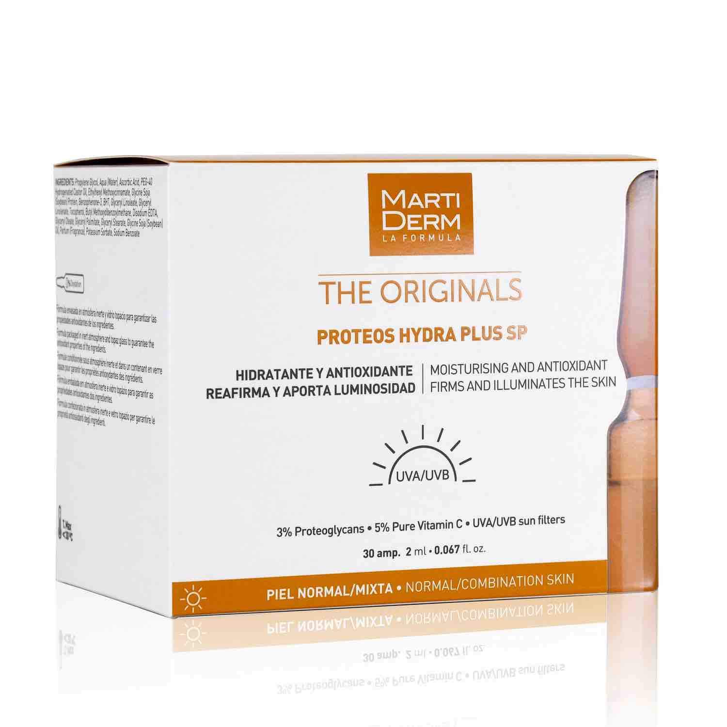 Shop Proteos Hydra Plus SP 30 Ampoules from Martiderm on SublimeLife.in. Best for moisturising and brightening skin.