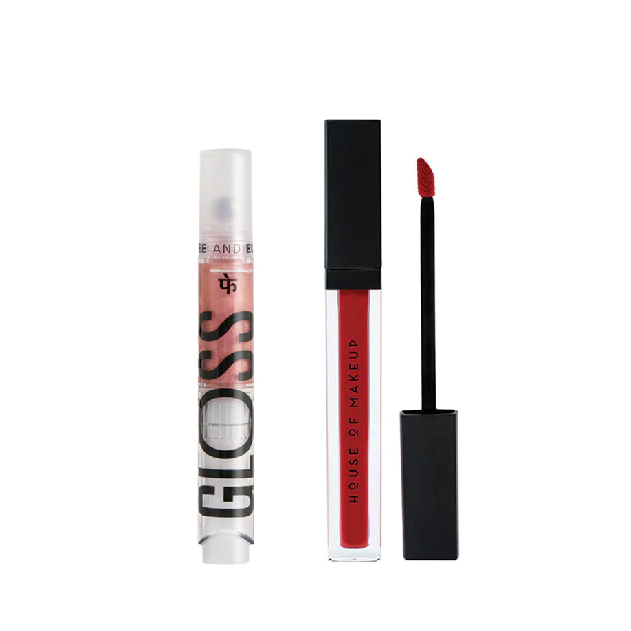 Pout Perfect Lipstick & Gloss Set