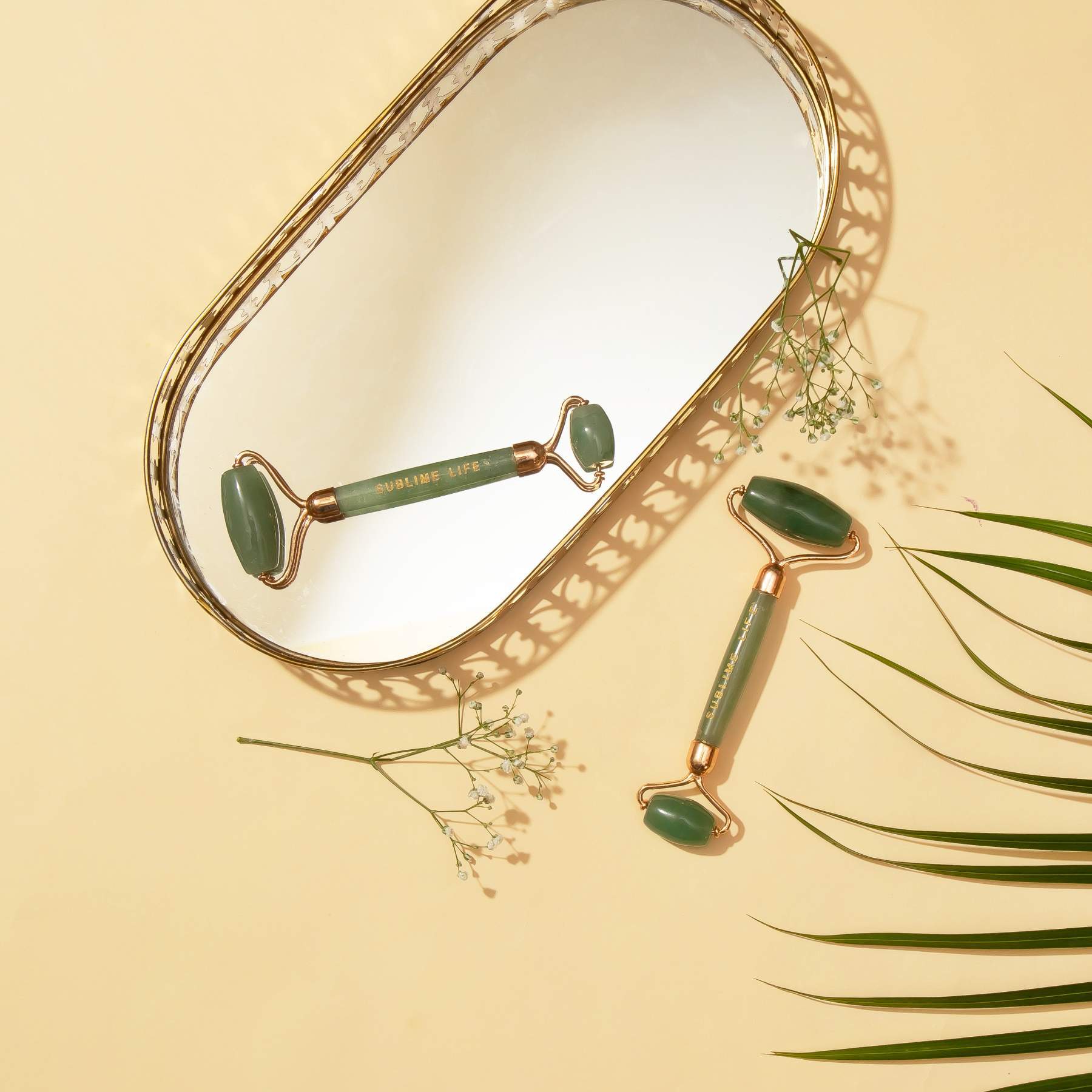 Shop Jade Roller on SublimeLife.in. Best for giving your skin an instant wake up call and also tightens the skin.