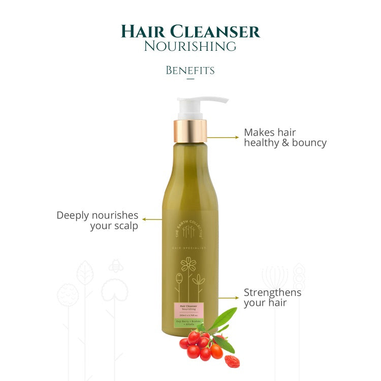 The Earth Collective Hair Cleanser-  Nourishing
