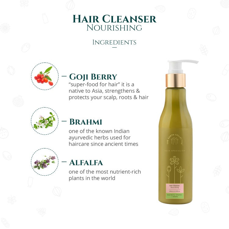 The Earth Collective Hair Cleanser-  Nourishing