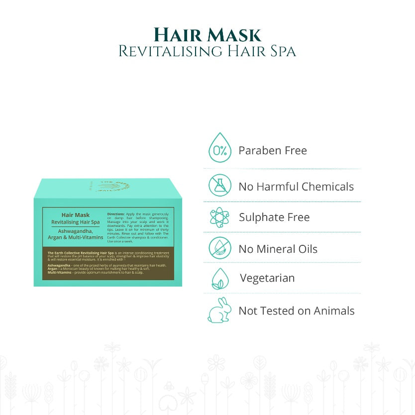 The Earth Collective Hair Mask - Revitalising Hair Spa