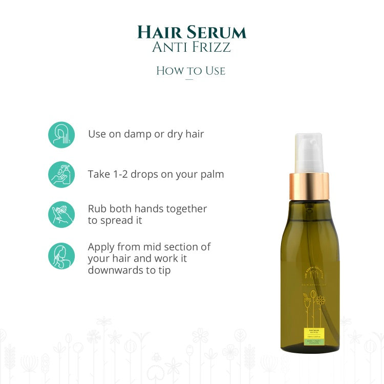 The Earth Collective Hair Serum - Anti-Frizz